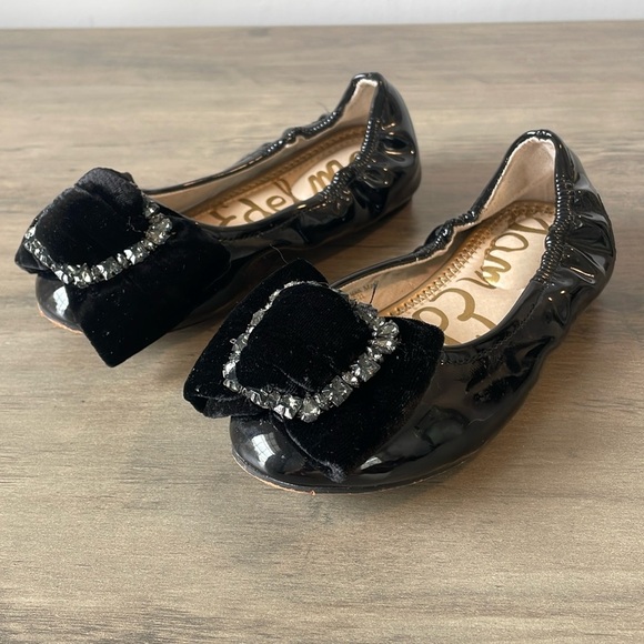 Sam Edelman Other - Sam Edelman, size 11 (little kid), Farah black patent leather ballet flat, EUC